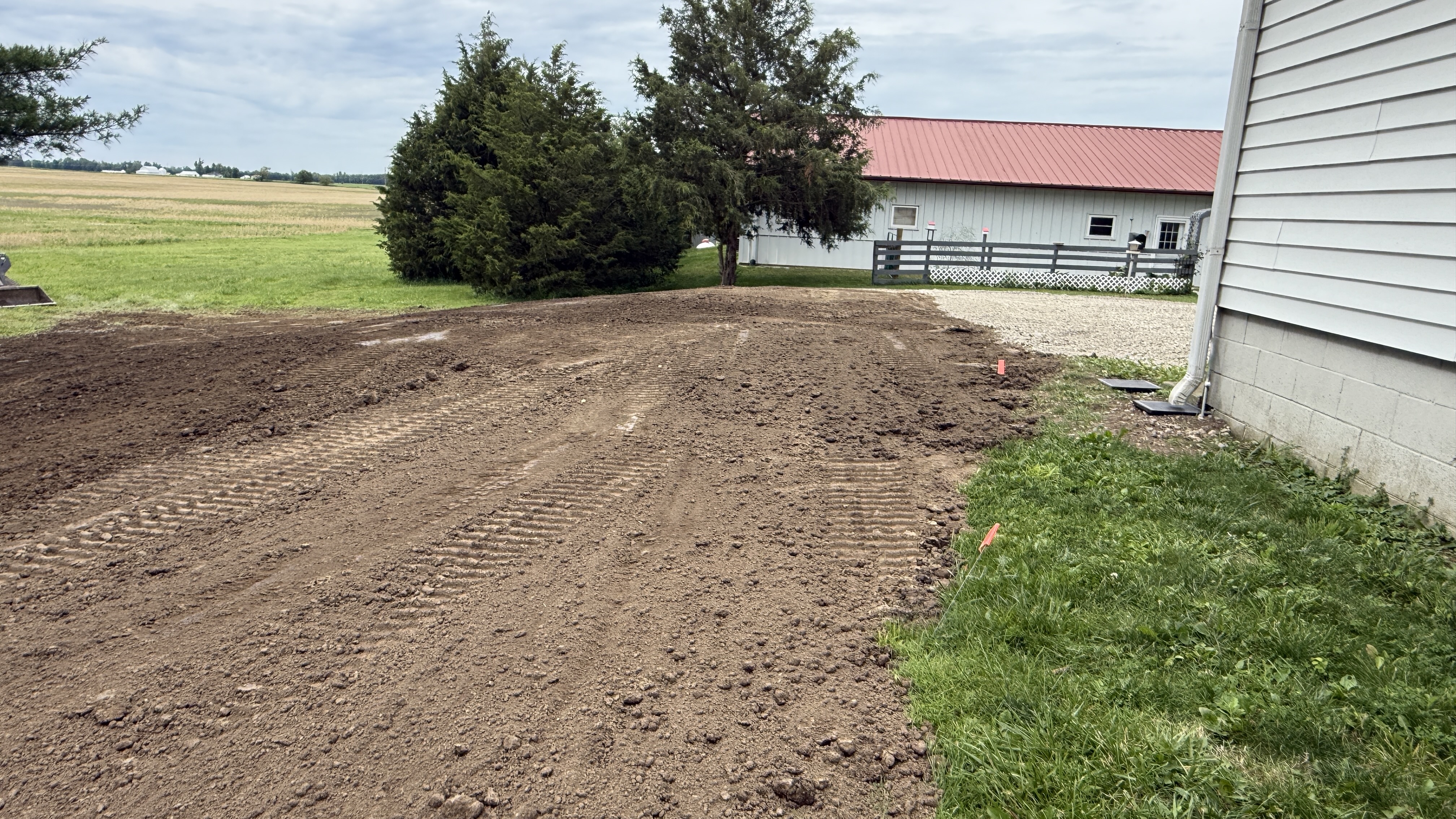Yard Void Fill and Topsoil Grading Project